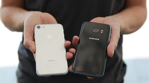 iphone 7 vs samsung s7 drop test|iPhone 7 vs Samsung Galaxy S7 comparison review.